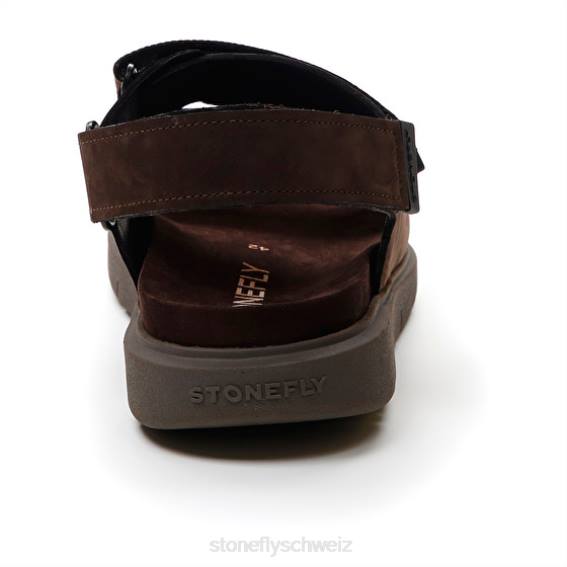 CH Stonefly Männer Hydra 2 Nabuk/Nabuk-Druck Sandalen 02z R4R0361