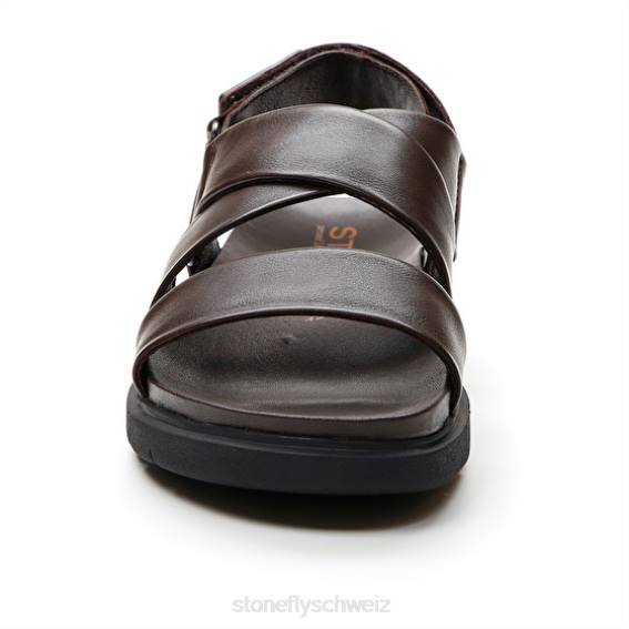 CH Stonefly Männer Hydra 3 Nappa lth Sandalen dunkelbraun R4R0360