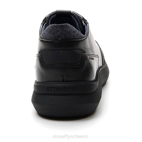 CH Stonefly Männer Seven Staffel 10 Nappa lth Schuhe Schwarz R4R0333