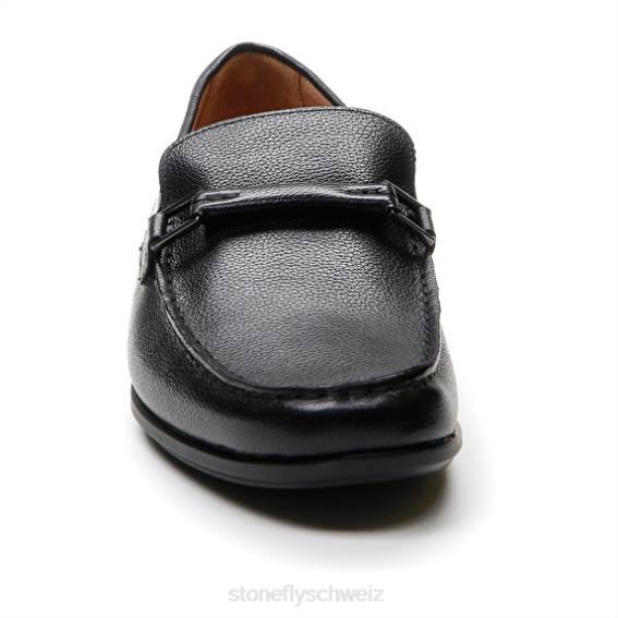 CH Stonefly Männer Sommer II 14 Kalb lth geprägt Schuhe Schwarz R4R0318