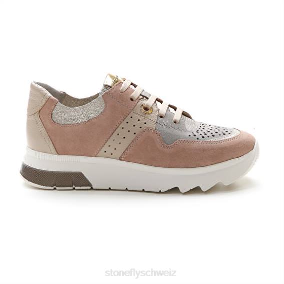 CH Stonefly Männer Spock 24 Velours Schuhe grau rosa R4R062