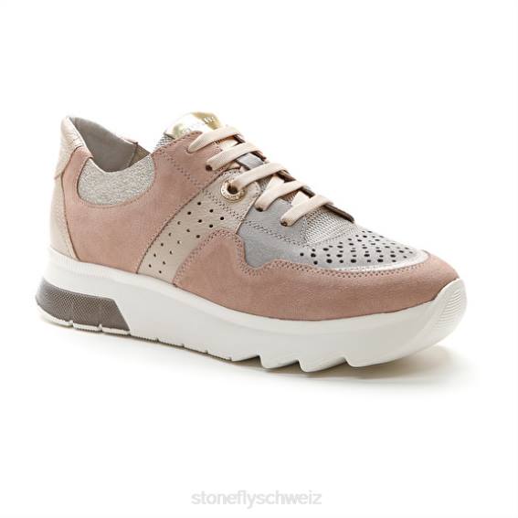 CH Stonefly Männer Spock 24 Velours Schuhe grau rosa R4R062
