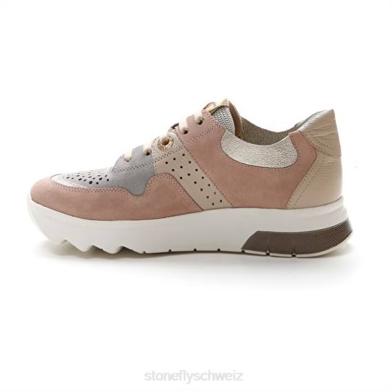 CH Stonefly Männer Spock 24 Velours Schuhe grau rosa R4R062