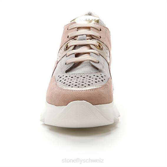 CH Stonefly Männer Spock 24 Velours Schuhe grau rosa R4R062
