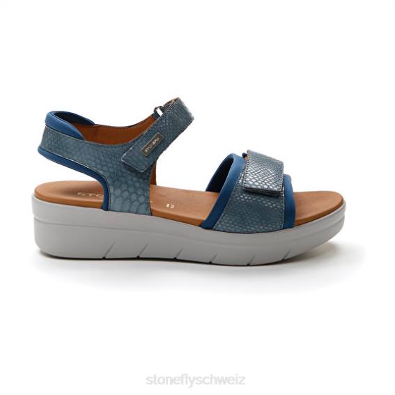 CH Stonefly Frauen Aqua III 17 Lycra/s.geprägt Sandalen Blau R4R0138