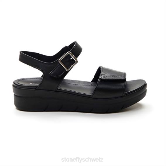 CH Stonefly Frauen Aqua III 2 Nappa Sandalen Schwarz R4R0141