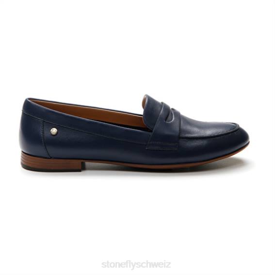 CH Stonefly Frauen Adel 1 Nappa lth Schuhe Dunkelblau R4R029