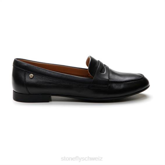 CH Stonefly Frauen Adel 1 Nappa lth Schuhe Schwarz R4R028