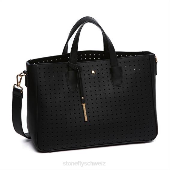 CH Stonefly Frauen Börse Melinda 1 Taschen Schwarz R4R0279