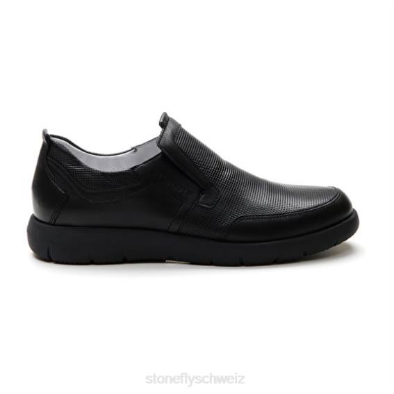 CH Stonefly Männer Stream 18 Nappa lth Druck/Nappa lth Schuhe Schwarz R4R0344
