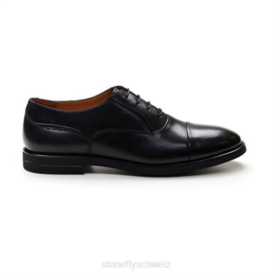 CH Stonefly Männer Calvin 8 Kalb lth Schuhe Schwarz R4R0346