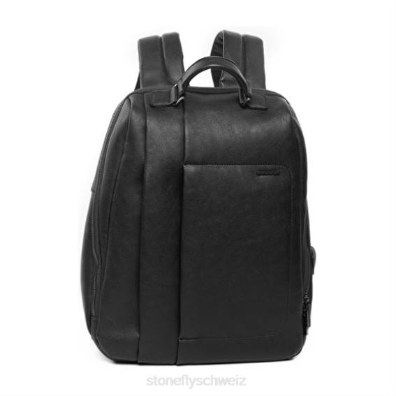 CH Stonefly Männer Börse Beverly 2 Taschen Schwarz R4R0365